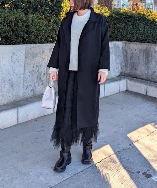 H.TOKYO（エイチトウキョウ）の「チェスターコート（チェスターコート・レディース・ブラック/カーキ・MEDIUM/LARGE/X-LARGE/XX-LARGE）」の7枚目の写真