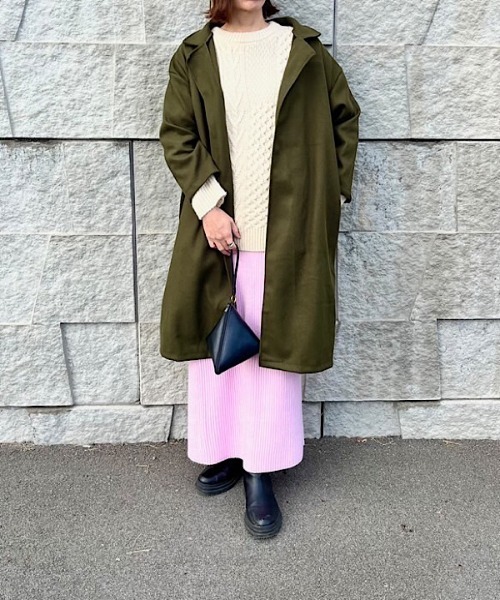 H.TOKYO（エイチトウキョウ）の「チェスターコート（チェスターコート・レディース・ブラック/カーキ・MEDIUM/LARGE/X-LARGE/XX-LARGE）」の10枚目の写真