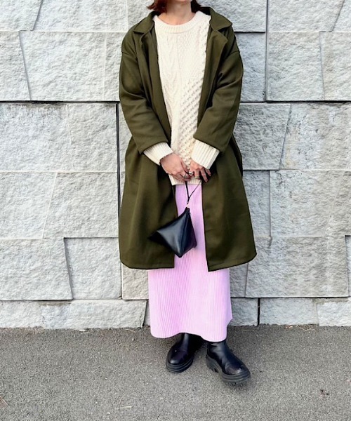 H.TOKYO（エイチトウキョウ）の「チェスターコート（チェスターコート・レディース・ブラック/カーキ・MEDIUM/LARGE/X-LARGE/XX-LARGE）」の11枚目の写真