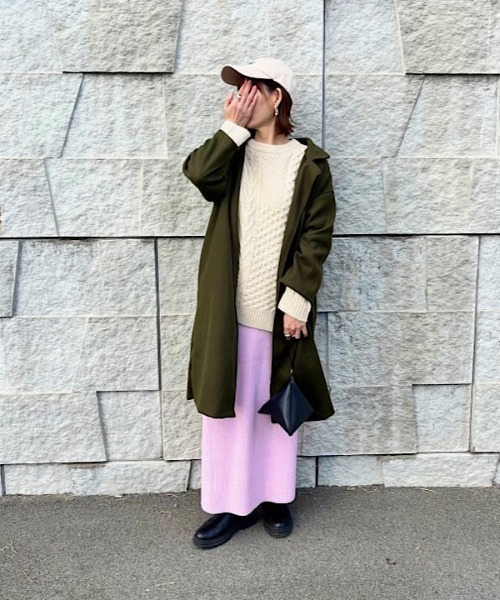 H.TOKYO（エイチトウキョウ）の「チェスターコート（チェスターコート・レディース・ブラック/カーキ・MEDIUM/LARGE/X-LARGE/XX-LARGE）」の12枚目の写真