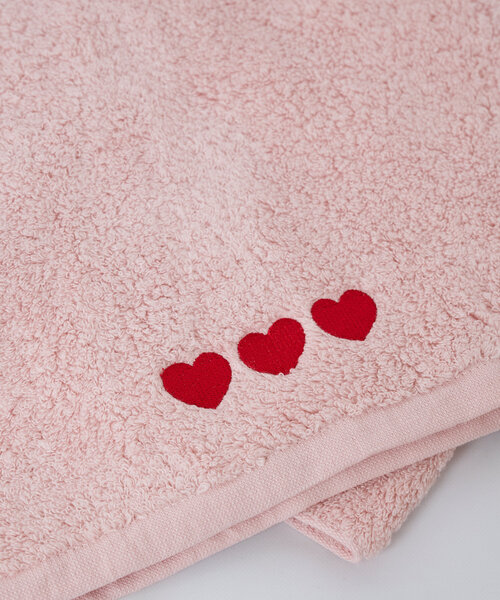BIRTHDAY BAR（バースデイバー）の「Love Heart Hair Bath Towel（タオル・レディース・ネイビー/ピンク・0）」の11枚目の写真