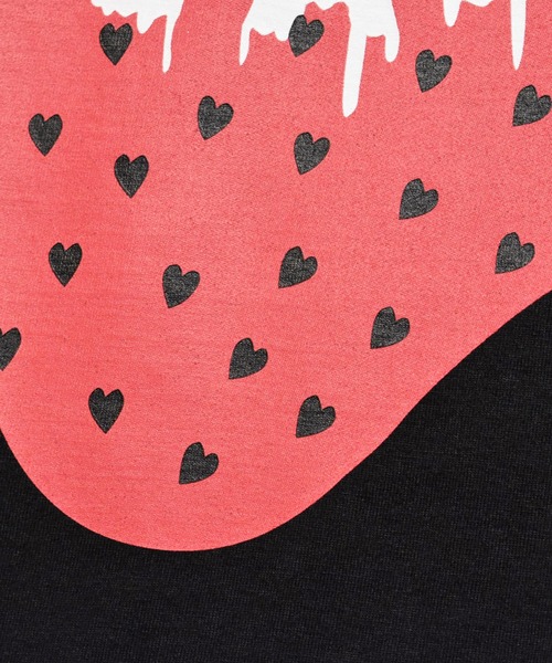 roarguns（ロアーガンズ）の「WOMAN PEACE BERRY T（Tシャツ/カットソー・レディース・ホワイト/ブラック・2/3）」の9枚目の写真