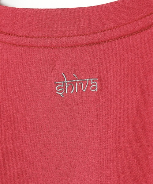 チャイハネ（チャイハネ）の「【チャイハネ】シデーヴァメンズTシャツ（Tシャツ/カットソー・メンズ・レッド/ベージュ・M/L）」の6枚目の写真