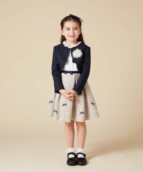 a.v.v（アーヴェヴェ）の「[18-20cm][CEREMONY STYLE]リボンバレエシューズ（その他シューズ・キッズ・ブラック/ホワイト・18/19/20）」の10枚目の写真