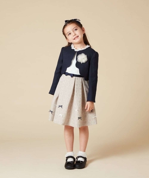 a.v.v（アーヴェヴェ）の「[18-20cm][CEREMONY STYLE]リボンバレエシューズ（その他シューズ・キッズ・ブラック/ホワイト・18/19/20）」の11枚目の写真