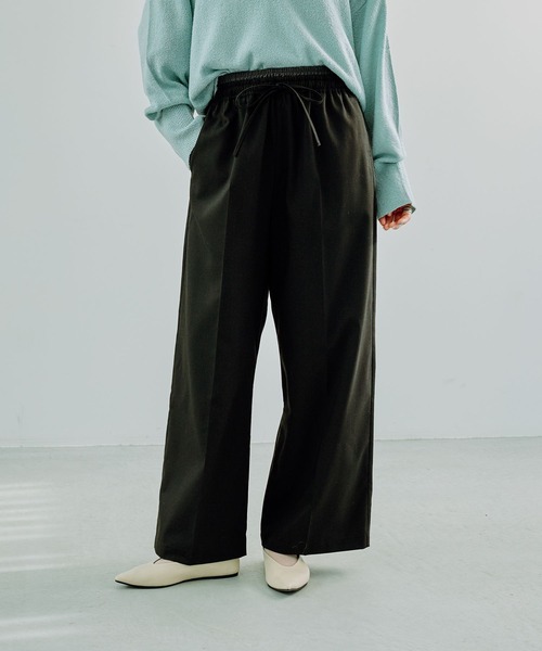 LEPSIM(レプシィム)の「Wウエストイージーパンツ 289238(その他パンツ・レディース・グレー系その他/ブラック/ベージュ/グレー・FREE)」の16枚目の写真