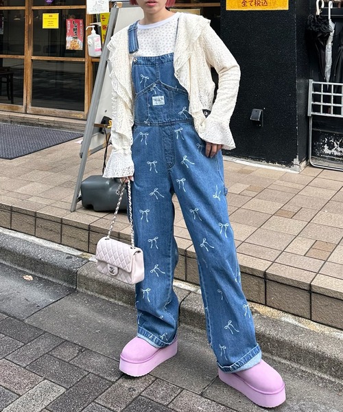 Alley Tokyo(アリートーキョー)の「フリフリレースボレロ(シャツ/ブラウス・レディース・アイボリー・FREE)」の2枚目の写真