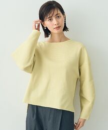 YECCA VECCA - YECCA VECCA/イェッカヴェッカ ニット セール】ペーパーヤーンルーズニット（ニット/セーター）｜YECCA