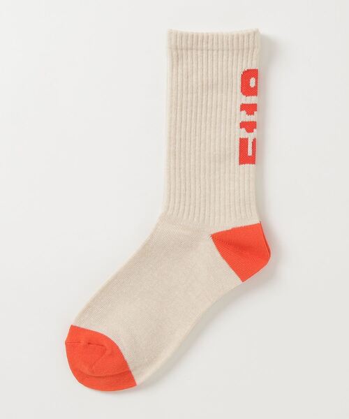 G.V.G.V.（ジーヴィージーヴィー）の「NUMBERING SOCKS（ソックス/靴下・レディース・ベージュ/ホワイト・M/L）」の15枚目の写真