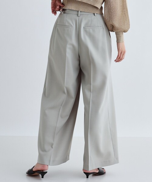 GALLEST（ギャレスト）の「タックワイドパンツ（その他パンツ・レディース・ダークグレー/ベージュ・36/38/40）」の8枚目の写真