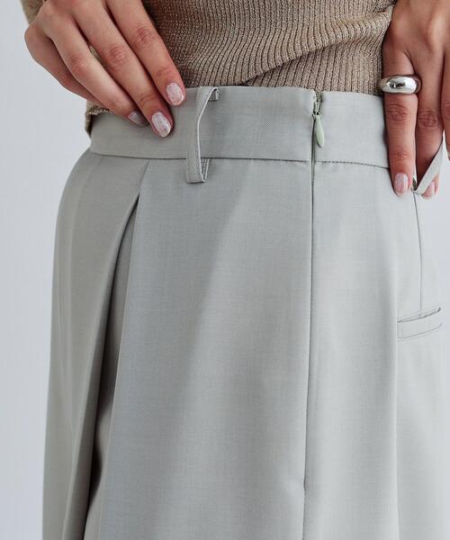 GALLEST（ギャレスト）の「タックワイドパンツ（その他パンツ・レディース・ダークグレー/ベージュ・36/38/40）」の10枚目の写真