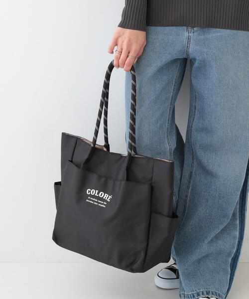 SHOO・LA・RUE(シューラルー)の「ロープハンドルトートバッグ(トートバッグ・レディース・ナチュラル/ブルー/ブラック・00)」の4枚目の写真