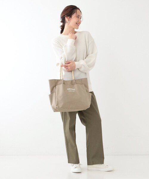 SHOO・LA・RUE(シューラルー)の「ロープハンドルトートバッグ(トートバッグ・レディース・ナチュラル/ブルー/ブラック・00)」の7枚目の写真