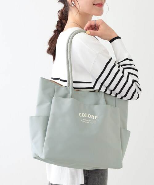 SHOO・LA・RUE(シューラルー)の「ロープハンドルトートバッグ(トートバッグ・レディース・ナチュラル/ブルー/ブラック・00)」の8枚目の写真