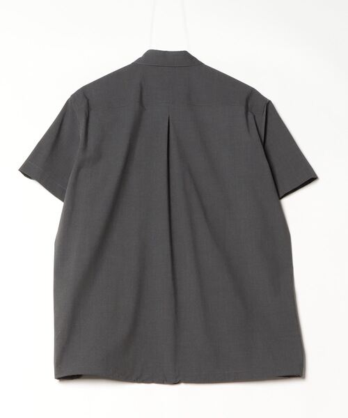 VOAAOV(ヴォアーブ)の「【VOAAOV】T/R TYPEWRITER Short Sleeve Shirt(シャツ/ブラウス・メンズ・チャコールグレー/グレー/ブラック・2/1)」の9枚目の写真