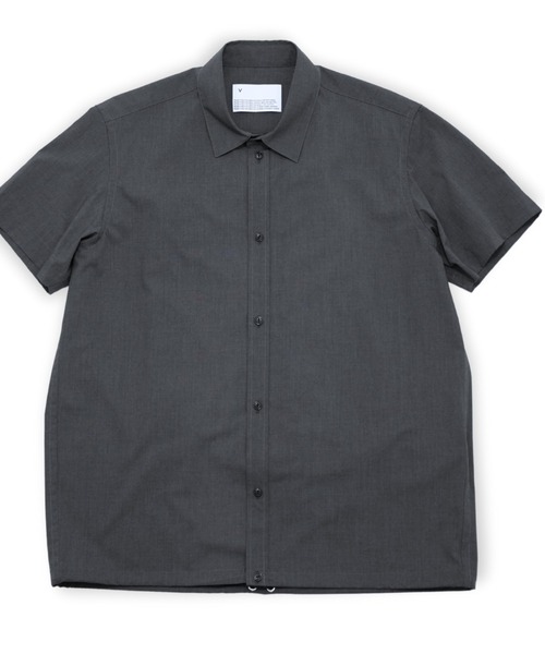 VOAAOV(ヴォアーブ)の「【VOAAOV】T/R TYPEWRITER Short Sleeve Shirt(シャツ/ブラウス・メンズ・チャコールグレー/グレー/ブラック・2/1)」の13枚目の写真