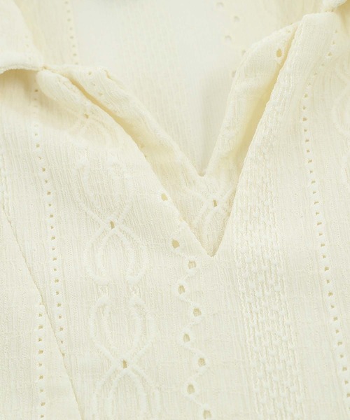 aimoha(アイモハ)の「【aimoha neo】Essential Tone Relaxed Shirt (SS)(シャツ/ブラウス・メンズ・ホワイト/ブラック・MEDIUM/LARGE/X-LARGE/XX-LARGE)」の6枚目の写真
