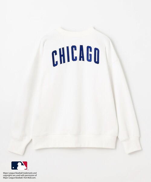 ANY(エニィ)の「MLB/メジャーリーグベースボール クルーネックスウェット(Tシャツ/カットソー・レディース・ライトグレー系/ホワイト系/ネイビー系・F)」の13枚目の写真