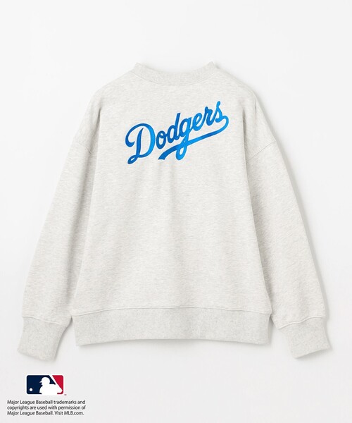 ANY(エニィ)の「MLB/メジャーリーグベースボール クルーネックスウェット(Tシャツ/カットソー・レディース・ライトグレー系/ホワイト系/ネイビー系・F)」の15枚目の写真