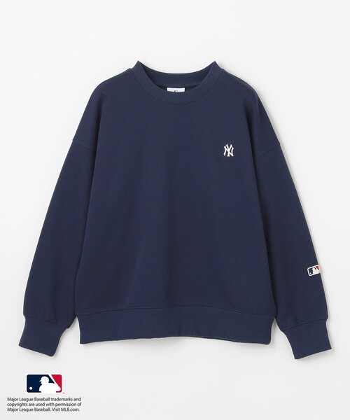 ANY(エニィ)の「MLB/メジャーリーグベースボール クルーネックスウェット(Tシャツ/カットソー・レディース・ライトグレー系/ホワイト系/ネイビー系・F)」の16枚目の写真