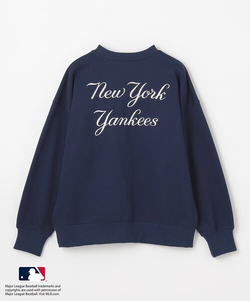 ANY(エニィ)の「MLB/メジャーリーグベースボール クルーネックスウェット(Tシャツ/カットソー・レディース・ライトグレー系/ホワイト系/ネイビー系・F)」の17枚目の写真