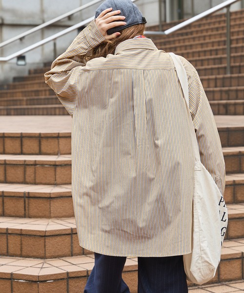 MONO-MART LADY'S(モノマートレディース)の「長袖シャツ(シャツ/ブラウス・レディース・オレンジ・M)」の3枚目の写真