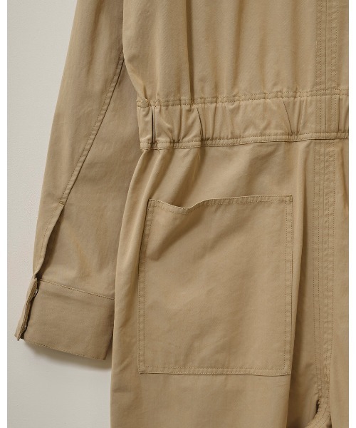 TODAYFUL（トゥデイフル）の「Twill Zip Combinaison（つなぎ/オールインワン・レディース・ブラック/ベージュ・36inch/38inch）」の16枚目の写真