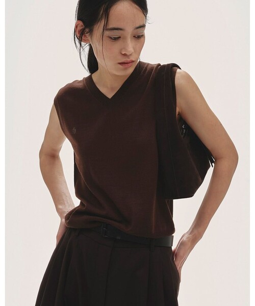 TODAYFUL(トゥデイフル)の「【TODAYFUL/トゥデイフル】Round Leather Bag/ラウンドレザーバッグ(ハンドバッグ・レディース・ダークブラウン・FREE)」の13枚目の写真