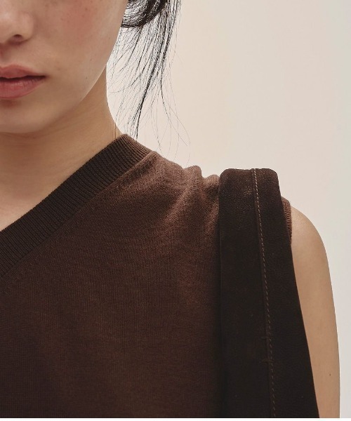 TODAYFUL(トゥデイフル)の「【TODAYFUL/トゥデイフル】Round Leather Bag/ラウンドレザーバッグ(ハンドバッグ・レディース・ダークブラウン・FREE)」の3枚目の写真