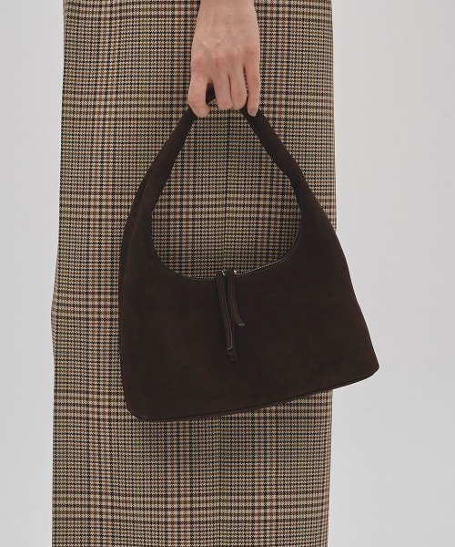 TODAYFUL(トゥデイフル)の「【TODAYFUL/トゥデイフル】Round Leather Bag/ラウンドレザーバッグ(ハンドバッグ・レディース・ダークブラウン・FREE)」の5枚目の写真