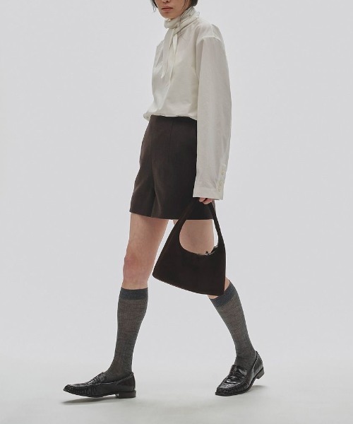 TODAYFUL(トゥデイフル)の「【TODAYFUL/トゥデイフル】Round Leather Bag/ラウンドレザーバッグ(ハンドバッグ・レディース・ダークブラウン・FREE)」の7枚目の写真