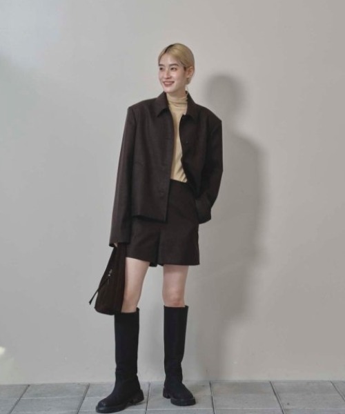 TODAYFUL(トゥデイフル)の「【TODAYFUL/トゥデイフル】Round Leather Bag/ラウンドレザーバッグ(ハンドバッグ・レディース・ダークブラウン・FREE)」の22枚目の写真