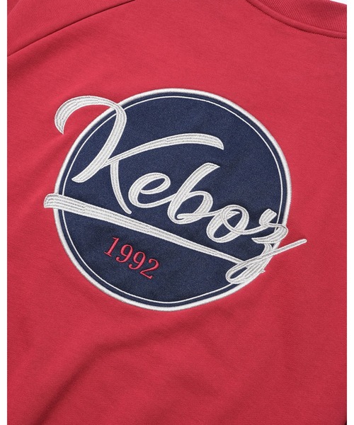 KEBOZ（ケボズ）の「BB LOGO SWEAT VARSITY JACKET（スタジャン・メンズ・ネイビー/グレー/レッド/ブラック/スカイブルー・L/M/S/XL/2XL）」の19枚目の写真