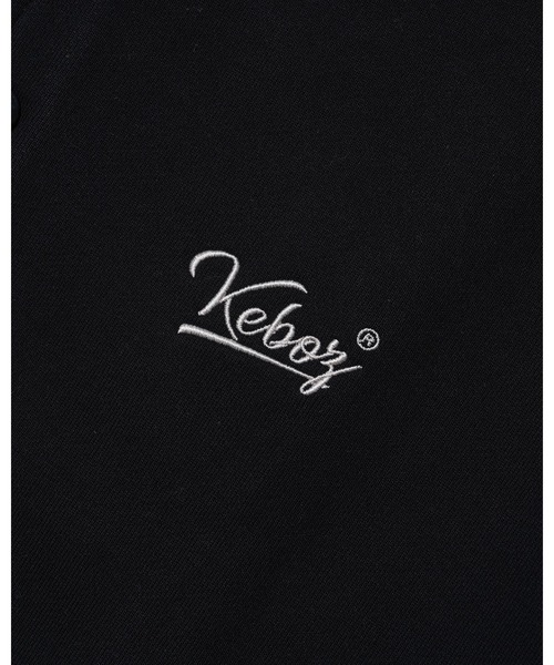 KEBOZ（ケボズ）の「BB LOGO SWEAT VARSITY JACKET（スタジャン・メンズ・ネイビー/グレー/レッド/ブラック/スカイブルー・L/M/S/XL/2XL）」の9枚目の写真