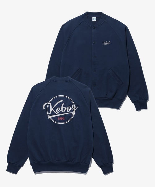 セール】BB LOGO SWEAT VARSITY JACKET（スタジャン）｜KEBOZ（ケボズ