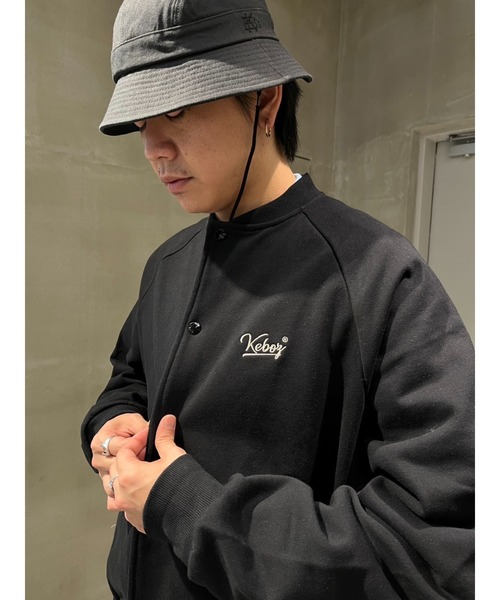 セール】BB LOGO SWEAT VARSITY JACKET（スタジャン）｜KEBOZ（ケボズ