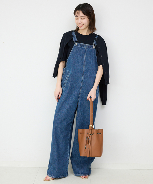 SLOBE IENA LE DENIM バギーオーバーオール SLOBE IENA（スローブイエナ）の「《追加》LE DENIMバギー