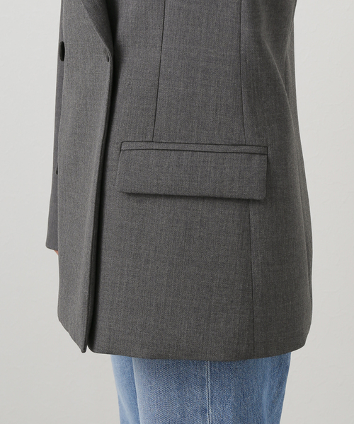 美品【Deuxieme Classe】WクロスEssential ジャケット38 Wクロス Essential ジャケット（テーラードジャケット