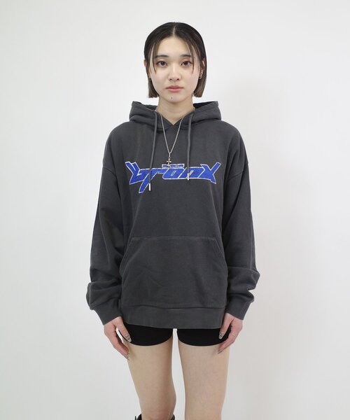 WHO'S WHO gallery（フーズフーギャラリー）の「(UNISEX/ユニセックス) BRONXロゴパーカー（パーカー・レディース・ブラック/ネイビー/チャコールグレー・LARGE/MEDIUM）」の4枚目の写真
