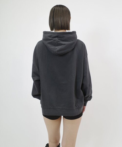 WHO'S WHO gallery（フーズフーギャラリー）の「(UNISEX/ユニセックス) BRONXロゴパーカー（パーカー・レディース・ブラック/ネイビー/チャコールグレー・LARGE/MEDIUM）」の6枚目の写真