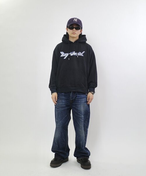 WHO'S WHO gallery（フーズフーギャラリー）の「(UNISEX/ユニセックス) BRONXロゴパーカー（パーカー・レディース・ブラック/ネイビー/チャコールグレー・LARGE/MEDIUM）」の11枚目の写真