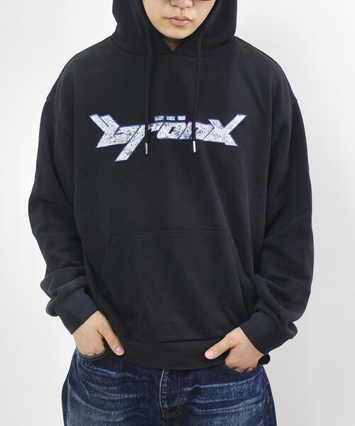 WHO'S WHO gallery（フーズフーギャラリー）の「(UNISEX/ユニセックス) BRONXロゴパーカー（パーカー・レディース・ブラック/ネイビー/チャコールグレー・LARGE/MEDIUM）」の22枚目の写真