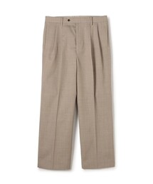 ハルトツイル 2タックワイドストレートパンツ