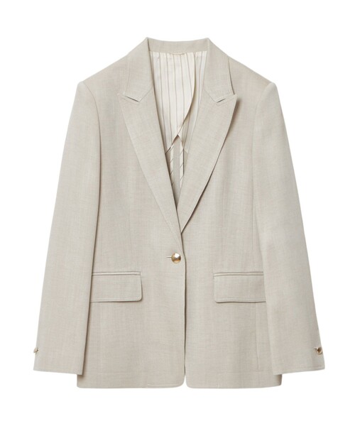 セットアップ対応商品】オックスストレッチシングルジャケット  