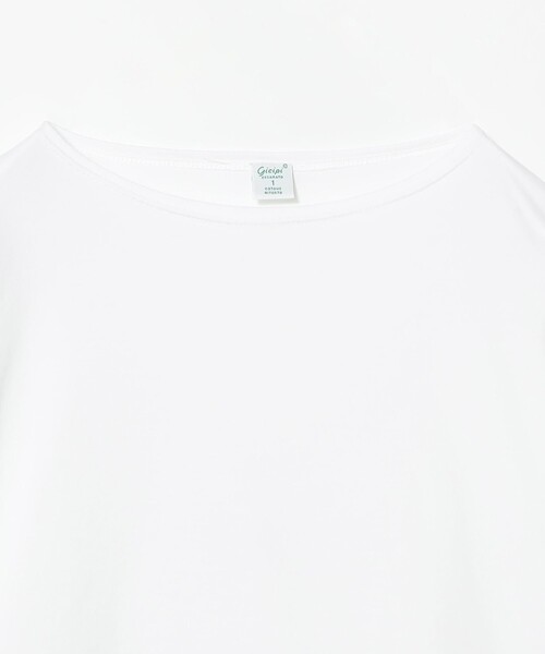 gicipi（ジチピ）の「GICIPI / PETROLIO（Tシャツ/カットソー・レディース・ホワイト/ブラック・1）」の4枚目の写真