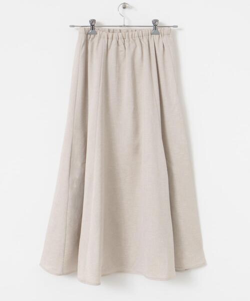 ITEMS URBANRESEARCH(アイテムズ アーバンリサーチ)の「リネンライクマキシスカート(スカート・レディース・ブラウン/ライトベージュ・FREE)」の11枚目の写真