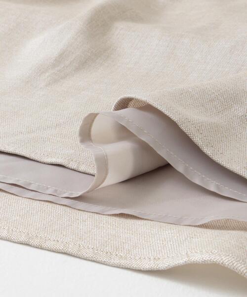 ITEMS URBANRESEARCH(アイテムズ アーバンリサーチ)の「リネンライクマキシスカート(スカート・レディース・ブラウン/ライトベージュ・FREE)」の13枚目の写真