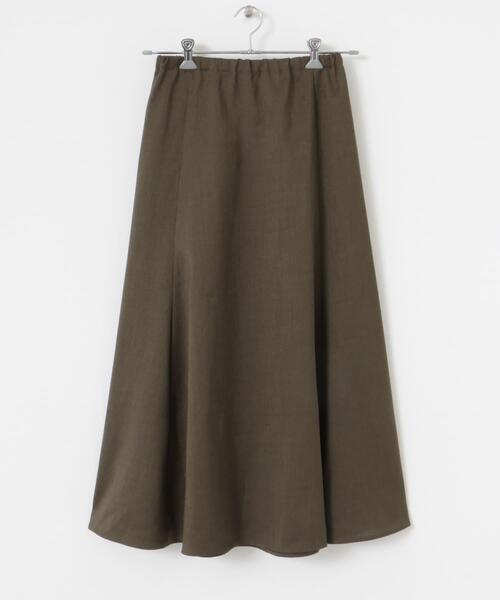 ITEMS URBANRESEARCH(アイテムズ アーバンリサーチ)の「リネンライクマキシスカート(スカート・レディース・ブラウン/ライトベージュ・FREE)」の20枚目の写真