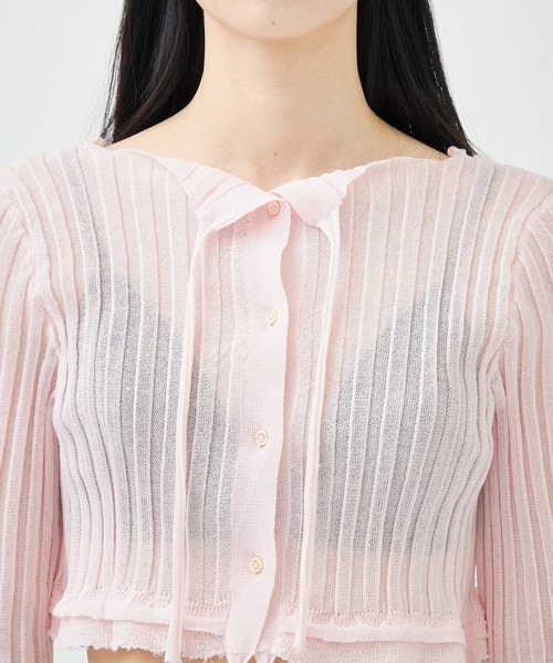 AKANE UTSUNOMIYA/アカネウツノミヤ】SAO-FK11-1004/リブニット  