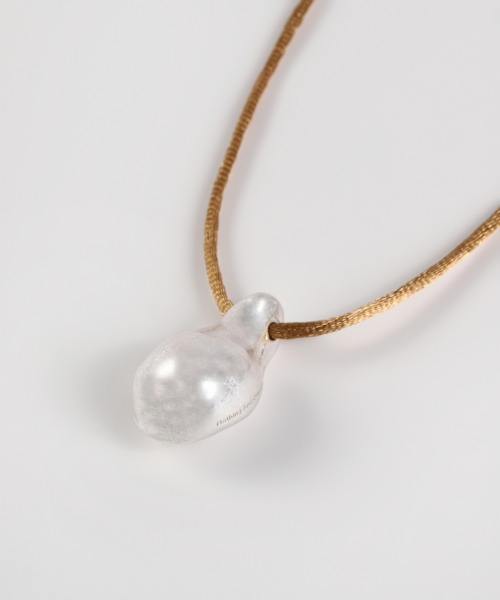 Nothing And Others(ナッシングアンドアザーズ)の「「Nothing And Others/ナッシングアンドアザーズ」Moral Drop Code Necklace(ネックレス・レディース・ブラウン/グレー・FREE)」の7枚目の写真